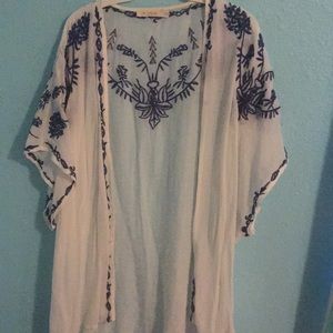 Blue and white shall